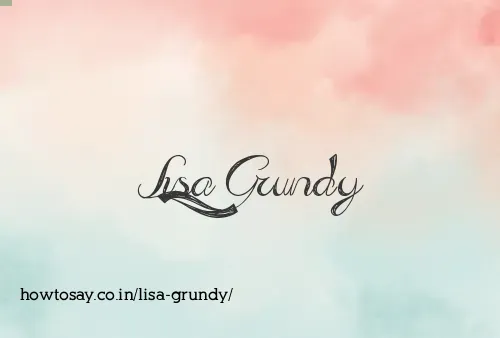 Lisa Grundy