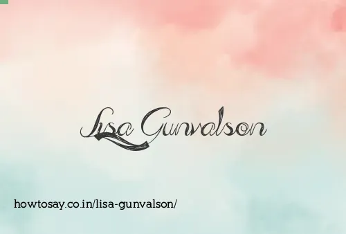 Lisa Gunvalson