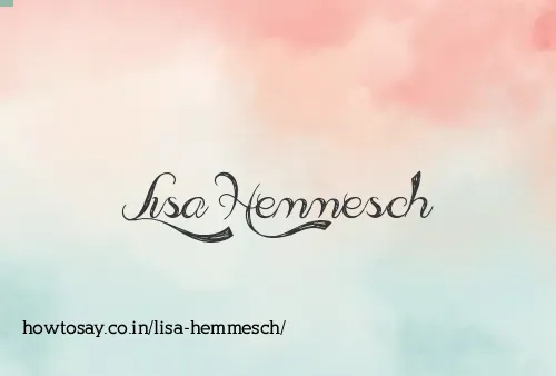 Lisa Hemmesch
