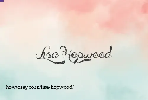 Lisa Hopwood