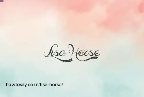 Lisa Horse