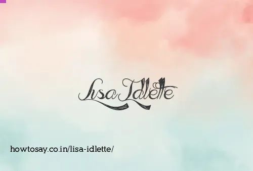 Lisa Idlette