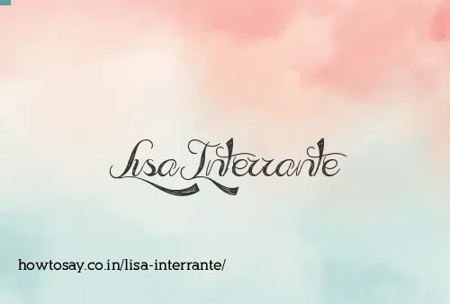 Lisa Interrante