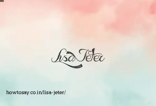 Lisa Jeter