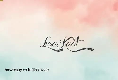 Lisa Kaat