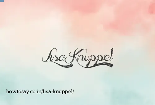 Lisa Knuppel