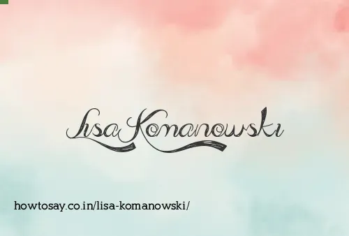 Lisa Komanowski