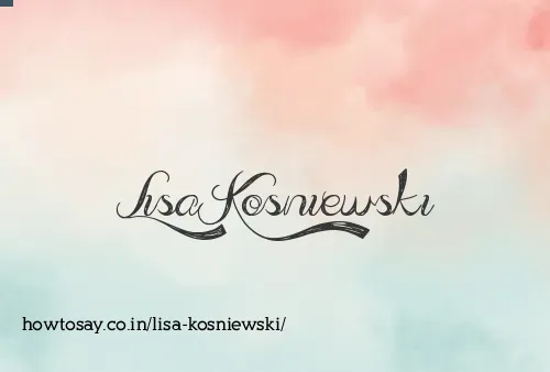 Lisa Kosniewski