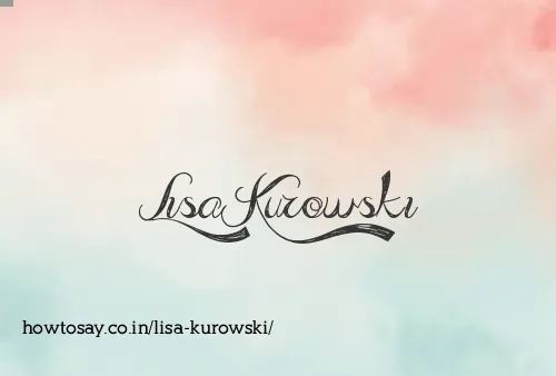 Lisa Kurowski
