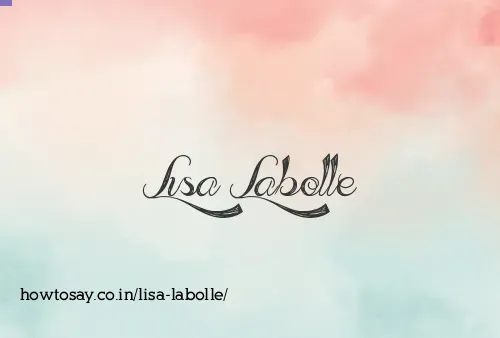 Lisa Labolle