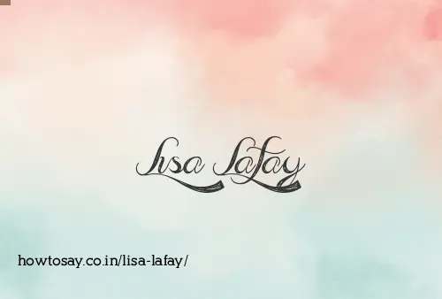 Lisa Lafay