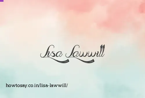Lisa Lawwill