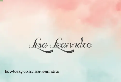 Lisa Leanndro