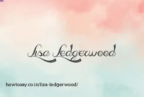 Lisa Ledgerwood