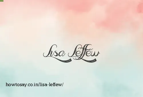 Lisa Leffew