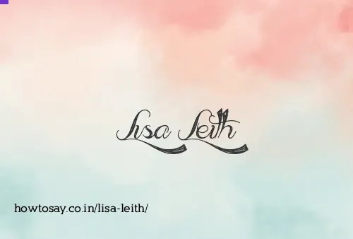 Lisa Leith