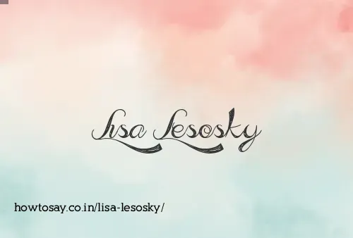 Lisa Lesosky