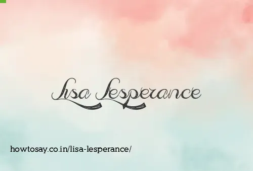 Lisa Lesperance