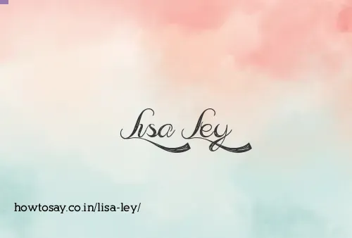 Lisa Ley