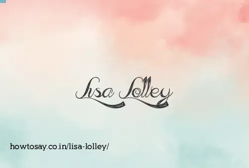 Lisa Lolley