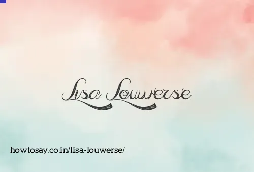 Lisa Louwerse