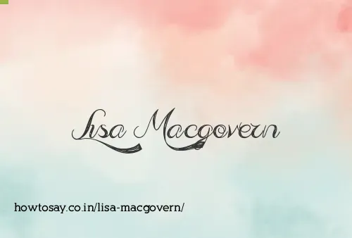 Lisa Macgovern