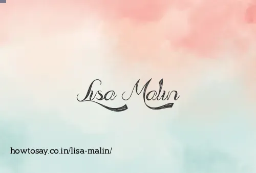 Lisa Malin