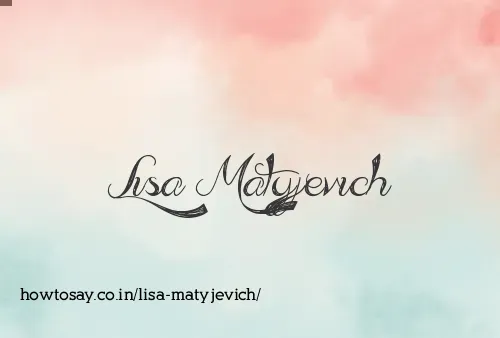Lisa Matyjevich