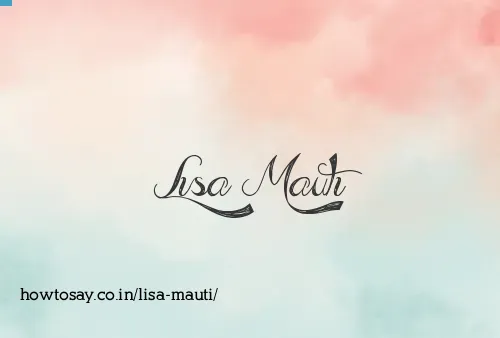 Lisa Mauti