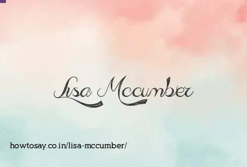 Lisa Mccumber