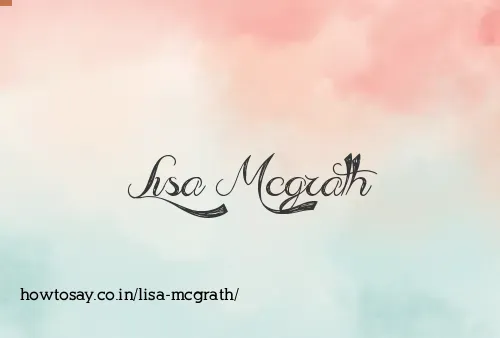 Lisa Mcgrath