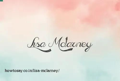 Lisa Mclarney