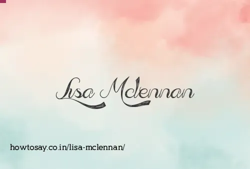 Lisa Mclennan