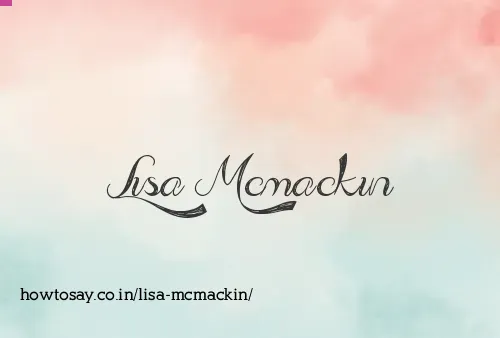 Lisa Mcmackin