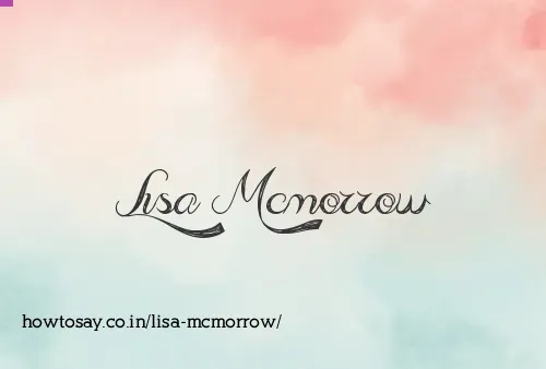 Lisa Mcmorrow