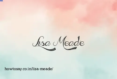 Lisa Meade