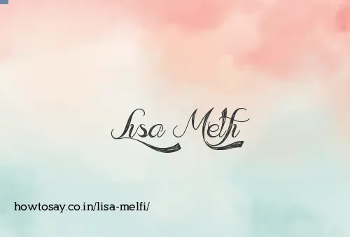 Lisa Melfi