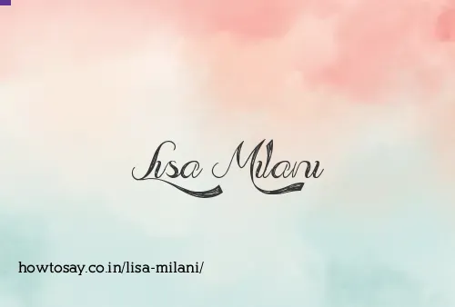 Lisa Milani