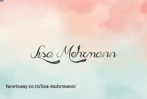 Lisa Mohrmann