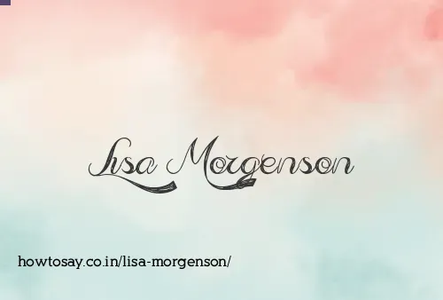 Lisa Morgenson