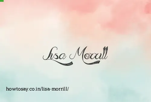 Lisa Morrill