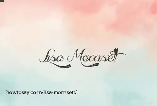 Lisa Morrisett