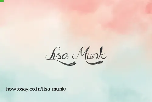 Lisa Munk