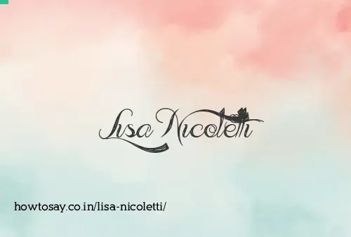 Lisa Nicoletti