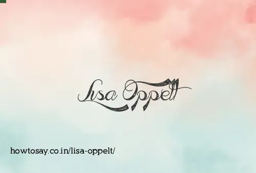 Lisa Oppelt