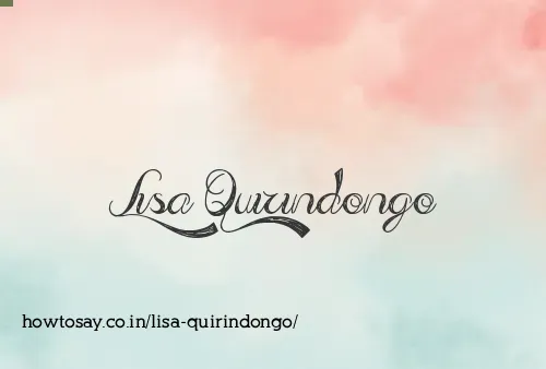 Lisa Quirindongo