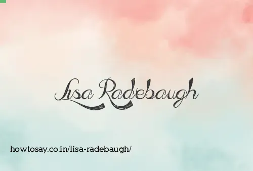 Lisa Radebaugh