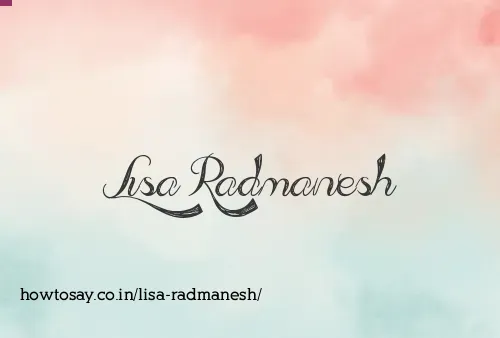 Lisa Radmanesh