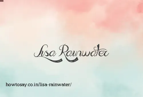 Lisa Rainwater