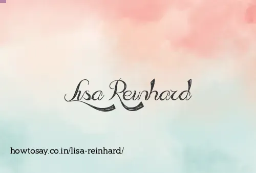 Lisa Reinhard